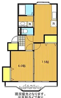 フォーレストガーデンD棟【2階】の間取り