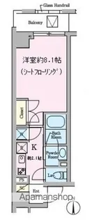 AVANTI aratamabashi【5階】の間取り