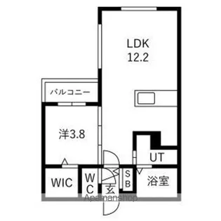 仮)宮の森2ー2MS【2階】の間取り