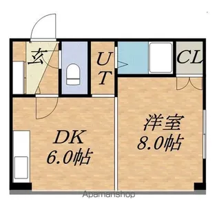 アーヴァンTOMO【308号室】の間取り