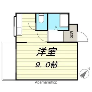 デュエル雅【411号室】の間取り