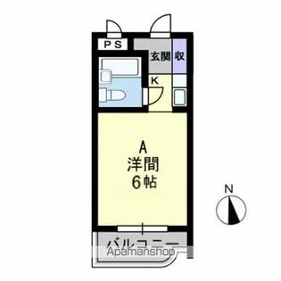 アルファ西宝町【502号室】の間取り