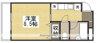 プレステージ高島(北棟)【2階】の間取り