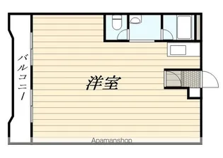 栗木第2ビル【5階】の間取り