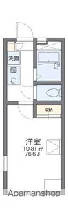 レオパレスリレーション【1階】の間取り