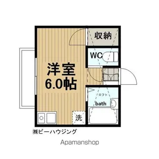 アンファンA棟【102号室】の間取り