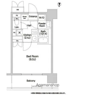 コンフォリア大島【12階】の間取り