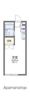 レオパレス中曽根Ⅱ【1階】の間取り