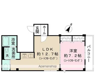 メゾン・ド・コール【2階】の間取り