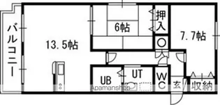 シャルパレット【3階】の間取り