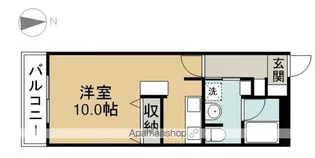 パレ・ジュイール【3階】の間取り