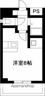 エスポワール鶴島【2階】の間取り