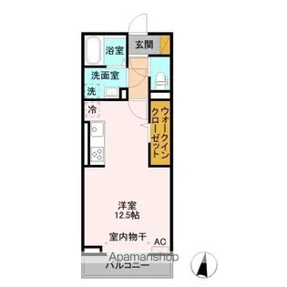 レフィナードC【2階】の間取り