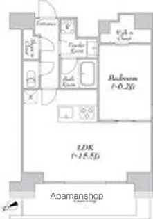 カナルフロント芝浦【10階】の間取り