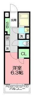 グランヒルズ【3階】の間取り