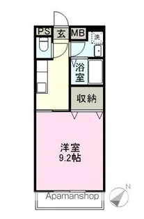 プチローズ【1階】の間取り