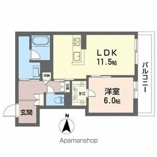 コンコード【2階】の間取り