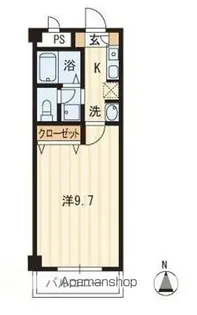アペレス木太【2階】の間取り
