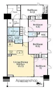 クレアホームズ千葉センタークロス【12階】の間取り