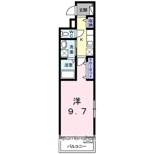 フローラーリアⅢ【3階】の間取り