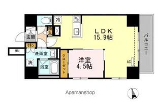 LA WALEAINA【9階】の間取り