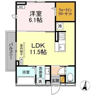 FOREST B【3階】の間取り