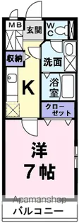 東京都練馬区桜台1丁目【マンション】の間取り