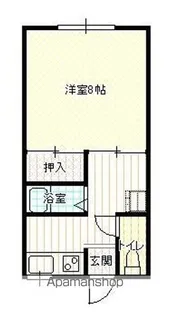 コーポなんぶC【101号室】の間取り
