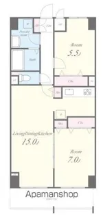 ビスィクレートM SPECIAL【7階】の間取り