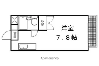 ハウス2【208号室】の間取り