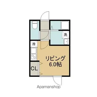 スペースPRIUS【107号室】の間取り