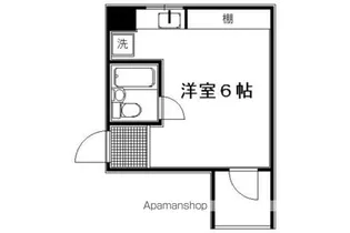 リエス東堀川【707号室】の間取り