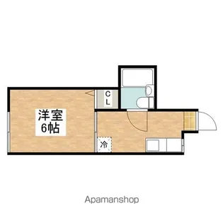 ハイツ近藤【202号室】の間取り