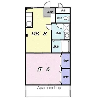 カンパーニュ塩上 Ⅰ【3階】の間取り