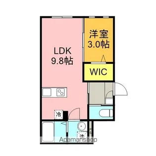 KEIAI RESIDENCE 西大宮Ⅱ【3階】の間取り