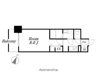 S-RESIDENCE金山altano(アルターノ)【1階】の間取り
