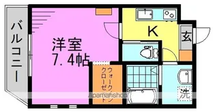 コンフォート阿佐谷南【2階】の間取り