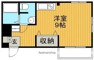 ベストレジデンス蛍池【4階】の間取り