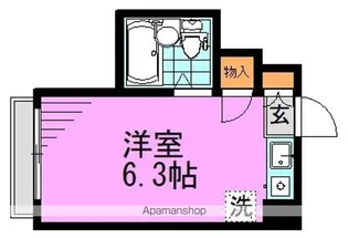 ロイヤル阿佐ヶ谷【5階】の間取り