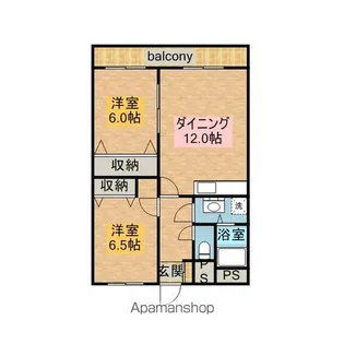 グレイスメゾン【2階】の間取り