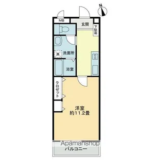 サンシャインビル【3階】の間取り