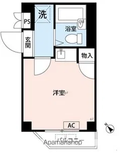 キャピタル浅草【2階】の間取り