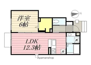 ヴィラセレビィⅡ【1階】の間取り