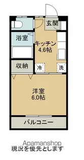 第2木村コーポ【202号室】の間取り