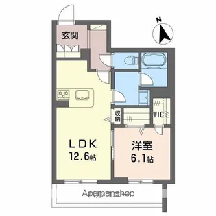 ハワードコート【3階】の間取り