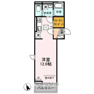 デルソーレ【3階】の間取り