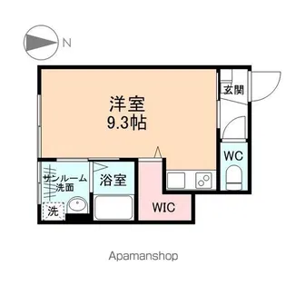 FELICE二俣新町 B棟【106号室】の間取り
