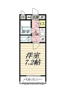 ハイヴィラ東海【4階】の間取り