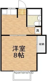 コーポ大木【302号室】の間取り