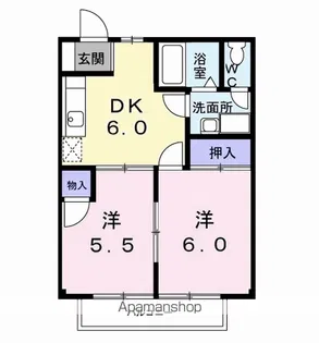 レクサス【2階】の間取り